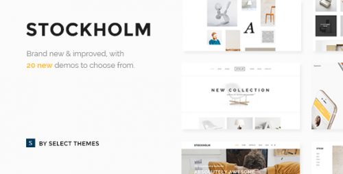 Nulled Stockholm v3.8.1 - A Genuinely Multi-Concept Theme product cover