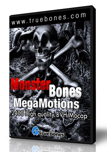 TrueBones – Monster Bones Mega Motions Library