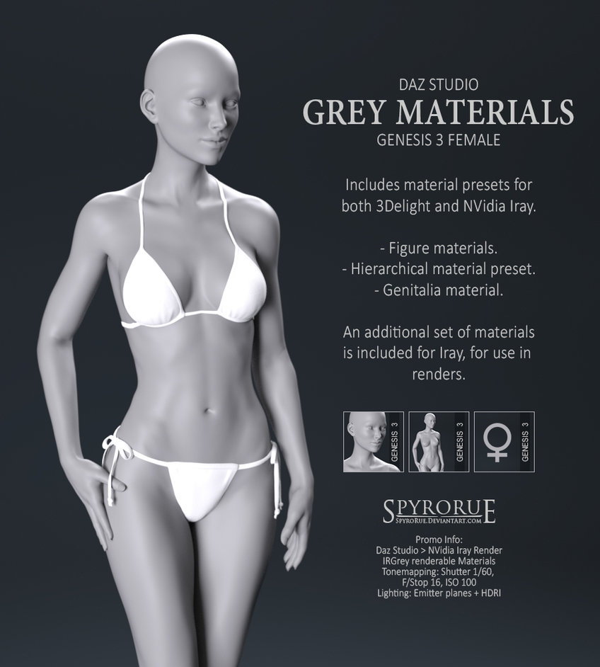 G3F Grey Materials