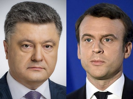 Президенты Украины и Франции обсудили работу в "нормандском формате" и саммит G7
