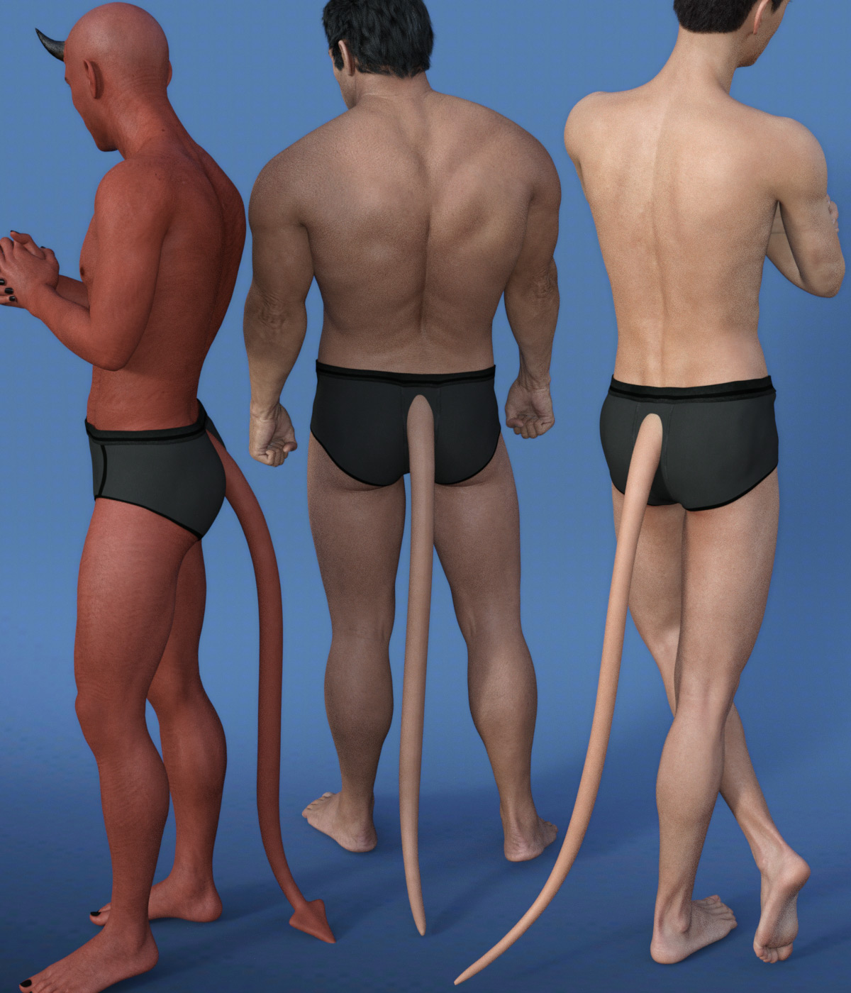EasyPose Tail for Genesis 3 Male(s)