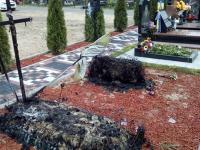 На могильник под Киевом сожгли могилы бойцов АТО - СМИ