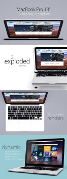 MacBook Pro 13" Retina Template