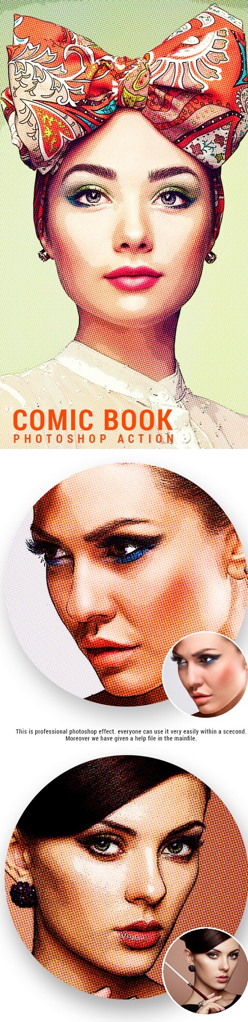 Comic Book Photoshop Action 20031375