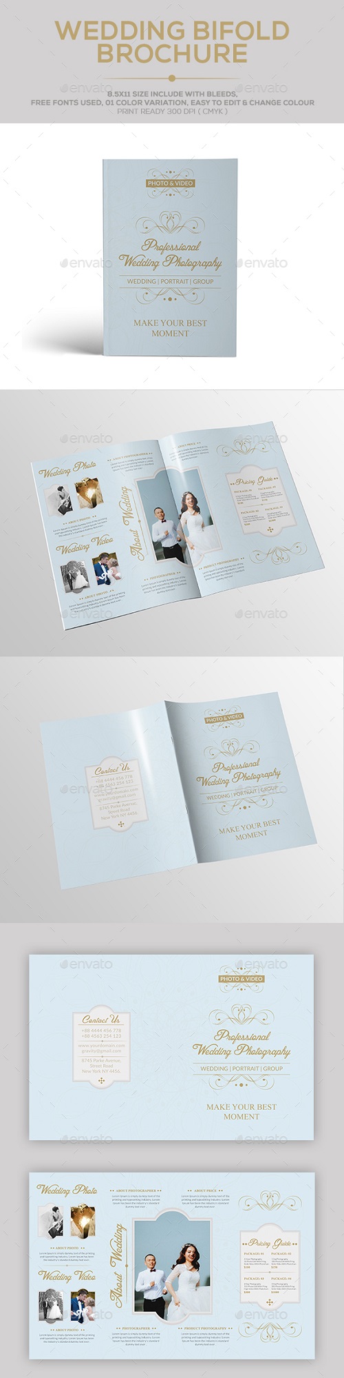 Wedding Brochure template - 19917966
