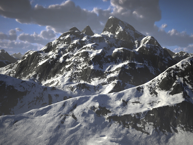 Infinite Mountains: Cinema 4D Mountain Generator v1.0