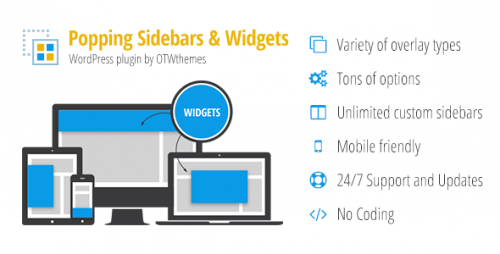Nulled Popping Sidebars and Widgets for WordPress v2.1.3 download