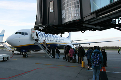 Зарегистрироваться на рейс Ryanair можно за 60 дней до вылета