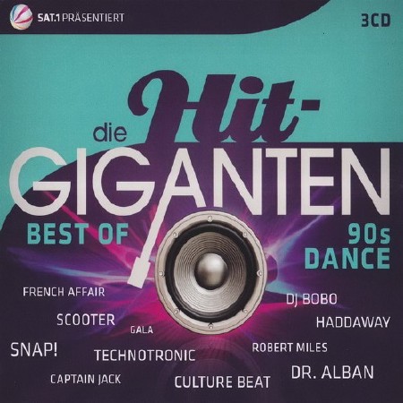 Die Hit Giganten Best of 90s Dance (3CD) (2017) Mp3