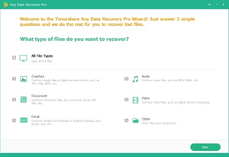 Tenorshare Any Data Recovery Pro 6.2.0.0 Build 06.12.2017 ENG