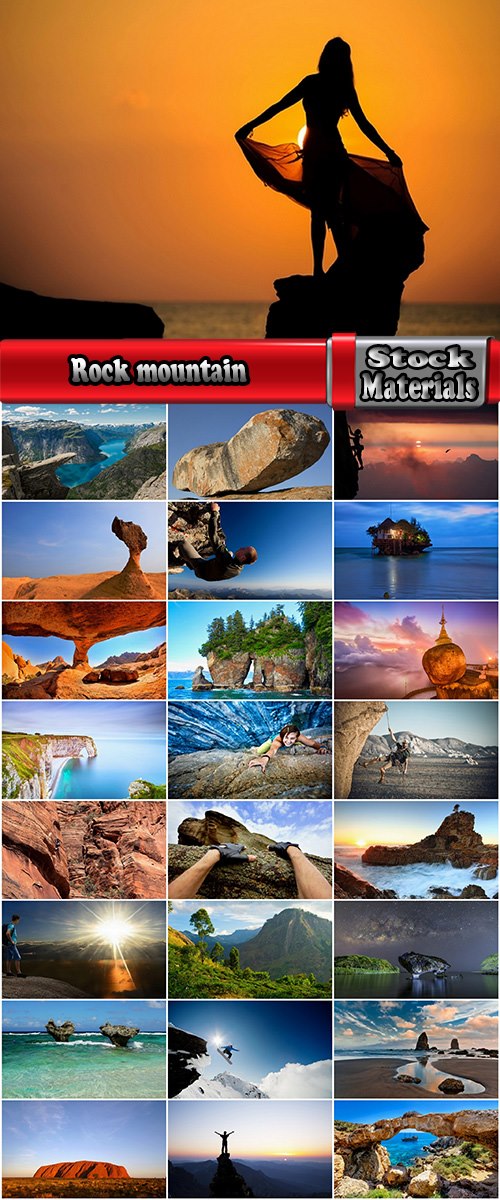 Rock mountain nature landscape sea ocean stone wall 25 HQ Jpeg