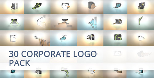 30 Corporate Logo Animation Pack - Project for After Effects (Videohive) 