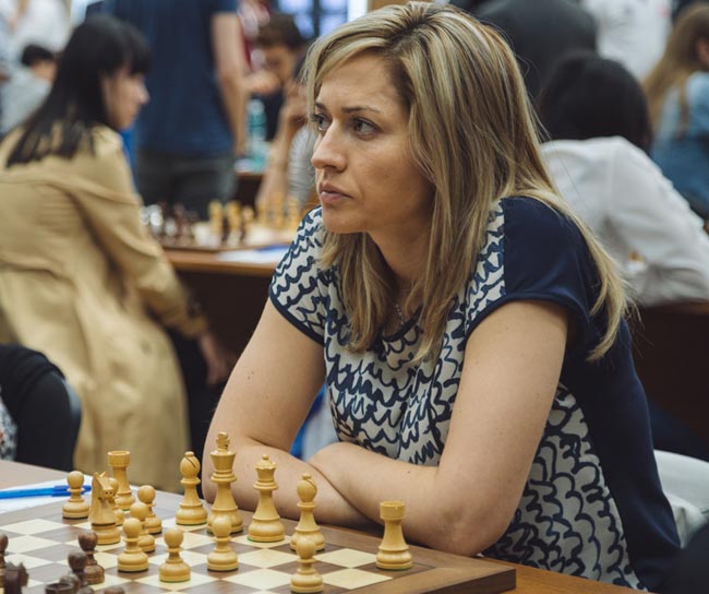 Украинки занимают второе место после пяти туров на командном ЧМ по шахматам