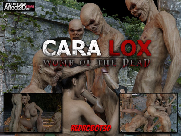Art by RedRobot3D – Cara Lox – Womb of the Dead