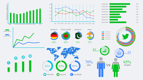 Mega Infographics Pack - Project for After Effects (Videohive)