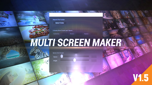 Multi Video Screen Maker Auto - Project for After Effects (Videohive)