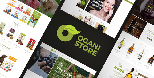 ThemeForest - Ogani v1.0 - Organic, Food, Pet, Alcohol, Cosmetics Responsive Magento Theme - 20248498