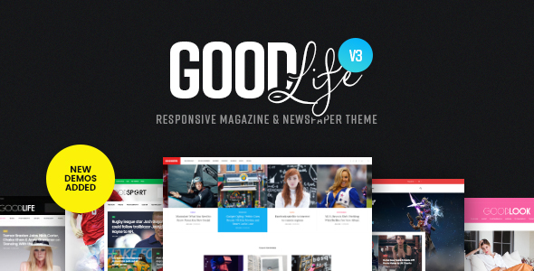 Nulled ThemeForest - GoodLife v3.0.2 - Responsive Magazine Theme