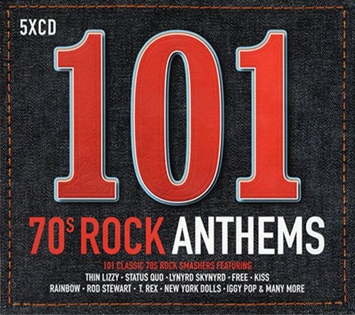 101 70s Rock Anthems (5CD) (2017)