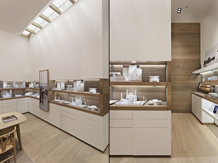 Дизайн помещения магазина сумок и аксессуаров skagen от дизайн-студии uxus, лондон, великобритания