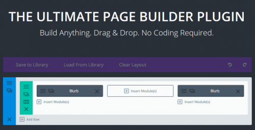 Nulled Divi Builder v2.0.14 - Drag & Drop Page Builder Plugin cover