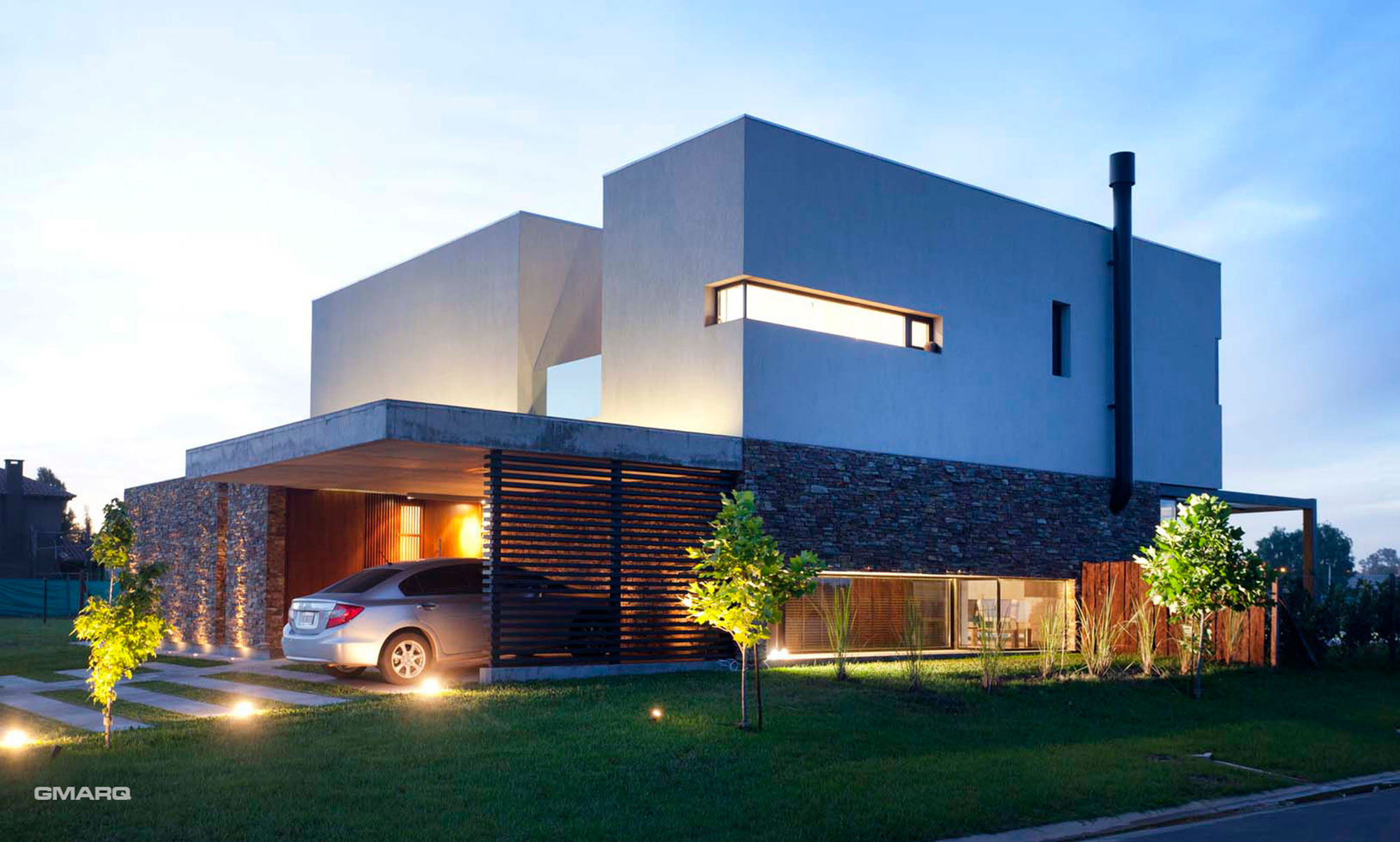 Дом мечты для большой семьи — casa a от студии estudio gmarq, буэнос-айрес, аргентина