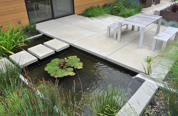 12 Современных мерцающих садовых прудов для двора – уникальные дизайнерские находки