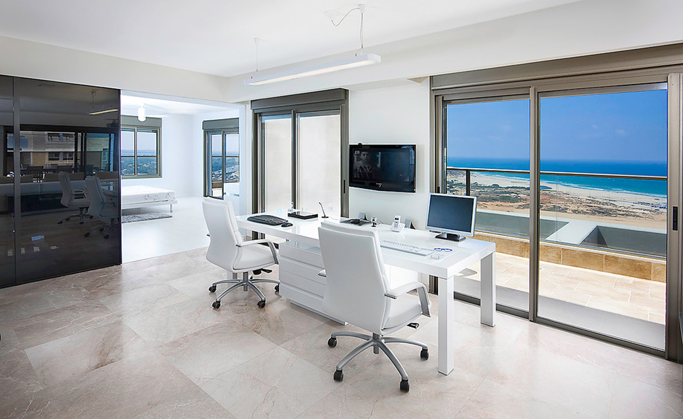 12 Замечательных проектов оформления домашних офисов с видом на океан