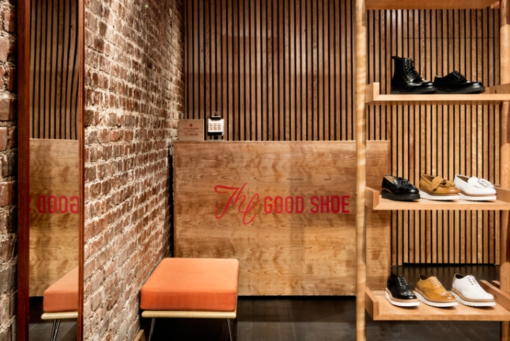 Дизайн магазина обуви grenson: великолепное обрамление для роскошной продукции