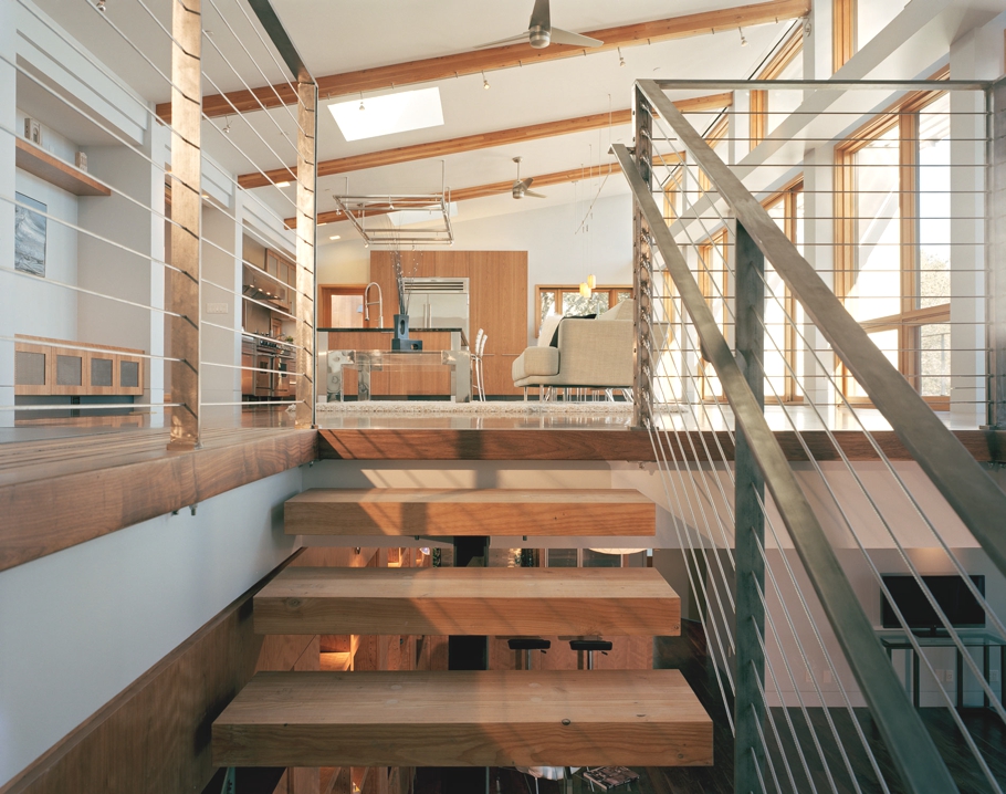 Изысканный дизайн-проект многоуровневого дома в скандинавском стиле