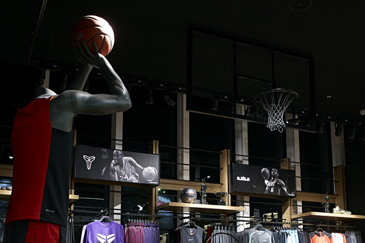 Замечательный дизайн-проект спортивного магазина nike basketball