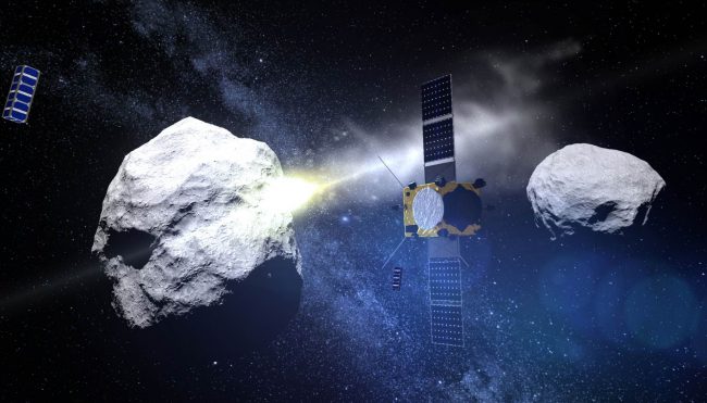 Агентства NASA и ESA возьмут астероид на таран в 2024 году