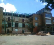 В Василькове взялись демонтаж школы, обрушившейся в том году