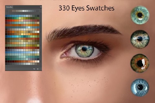 Eyes Swatches for Digital Painting 1573613