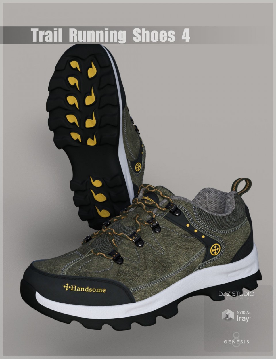 Trail Running Shoes 4 for Genesis 3 Female(s) & Genesis 8 Female(s)