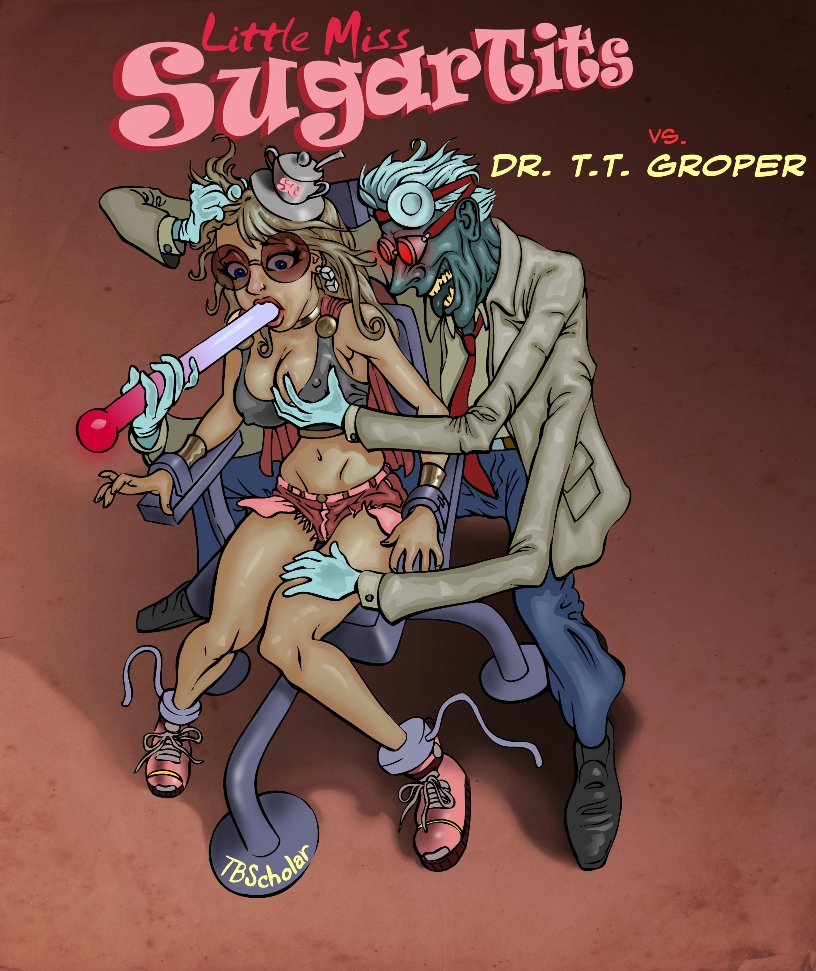 Updated supergirl comic by Tijuana Bible Scholar Little Miss SugarTits