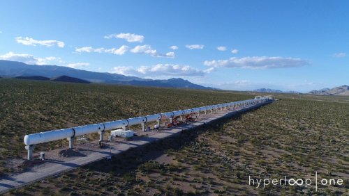 Экспериментальная трасса Hyperloop