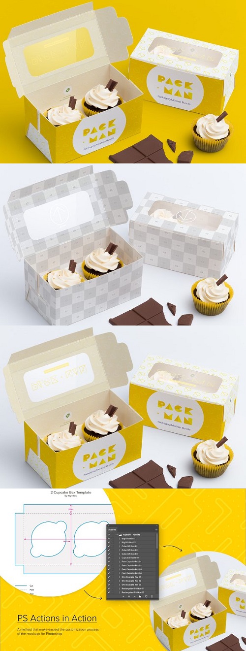 Two Cupcake Box Mockup 01 1625131
