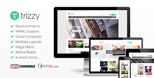 Nulled Trizzy v1.7.4 - Multi-Purpose WooCommerce WordPress Theme cover