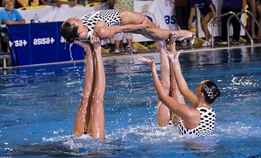 Сборная Украины по синхронному плаванию выиграла серебро