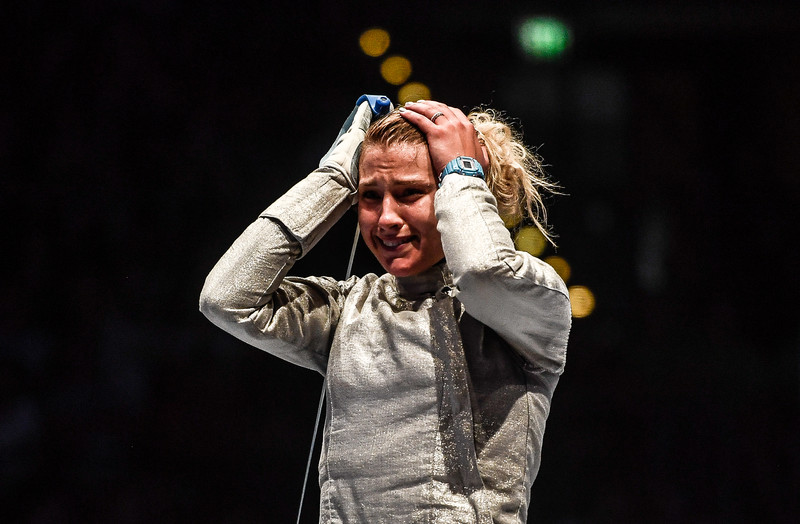 Ольга Харлан стала трехкратной чемпионкой мира по фехтованию