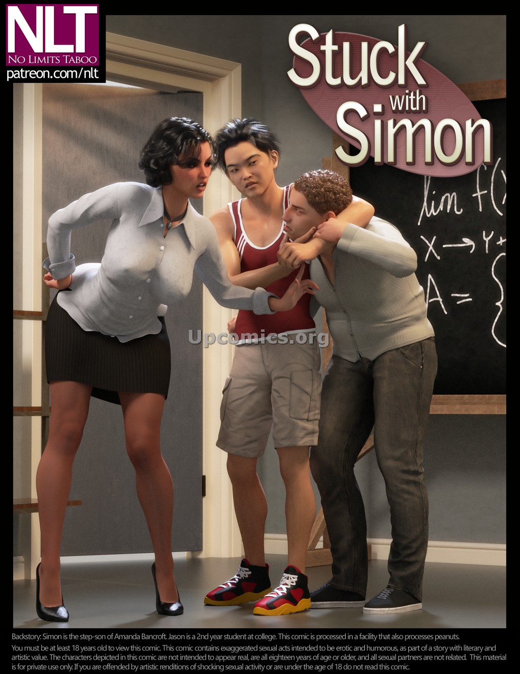 3d comic from NLT Media - Stuck With Simon - 50 pages