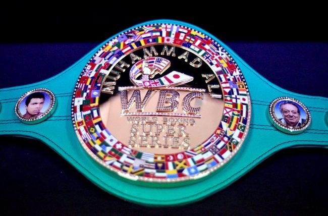 WBC показал «бриллиантовый» пояс для победителей Суперсерии