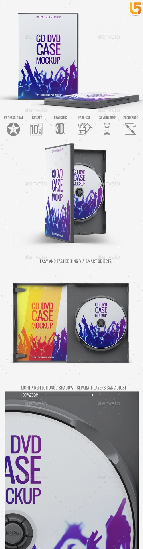 DVD CD Case Mock-Up 20412965