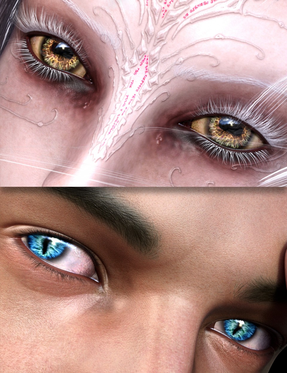 EYEdeas 4 for Genesis 3 Female(s) and Male(s) and Merchant Resource
