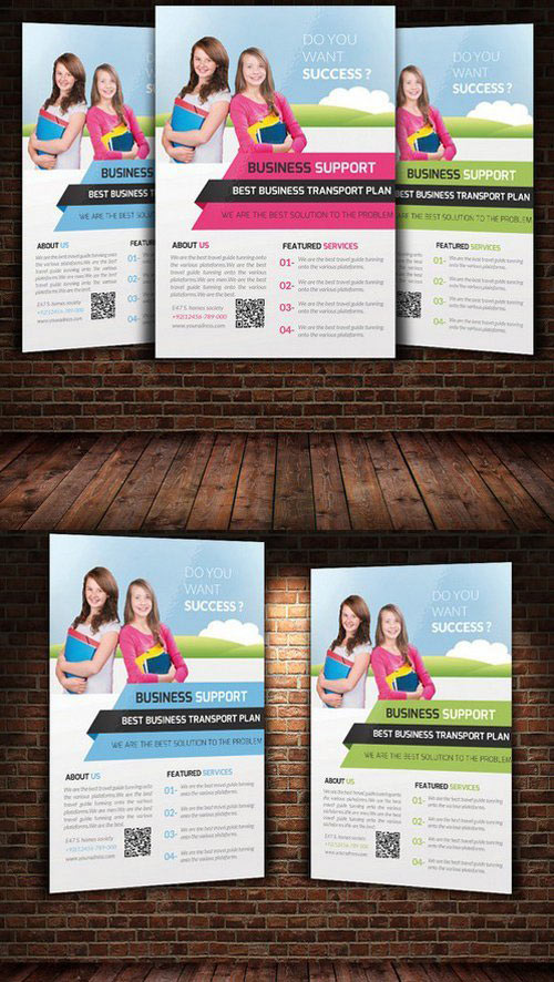 Education Flyer Template 250191 | 40 Mb