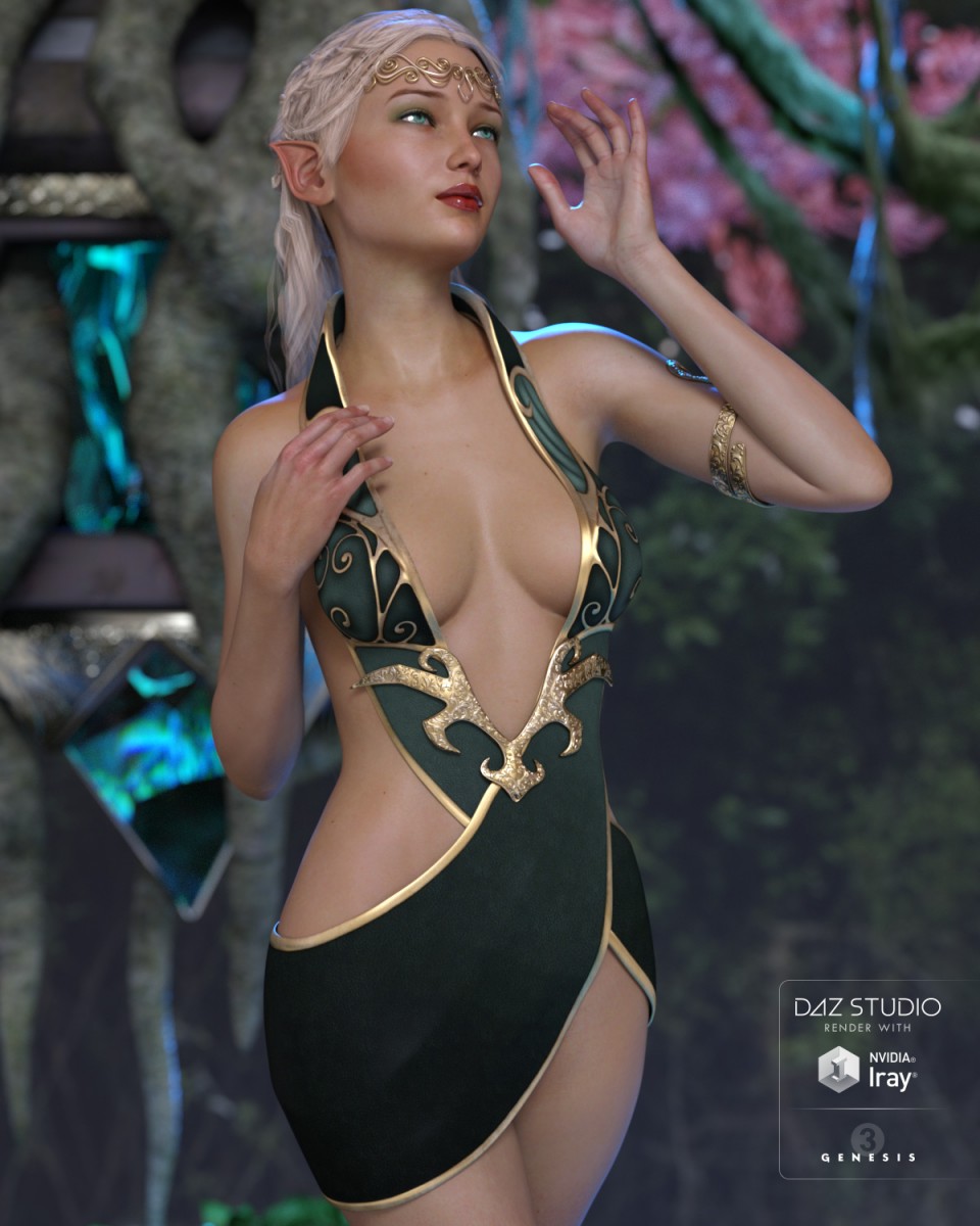 Althea Outfit for Genesis 3 Female(s)