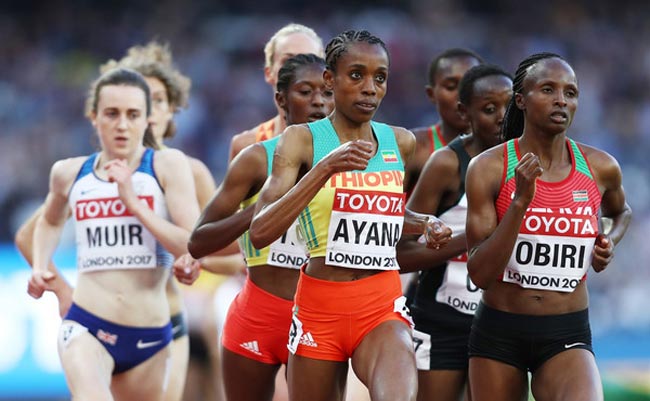 Кенийка Обири – чемпионка мира в беге на 5000 м