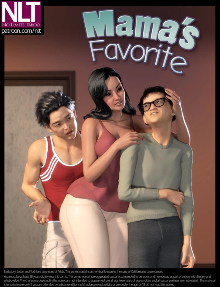3d comic by NLT media - Mama’s Favorite - 46 pages