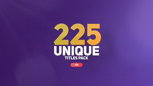 The Titles 16452285 - Project for After Effects (Videohive)